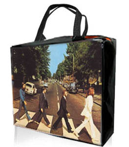 bolso de lona beatles